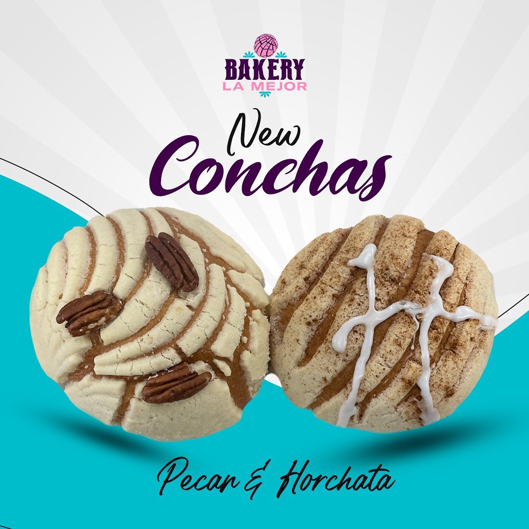 Pecan & Horchata Conchas